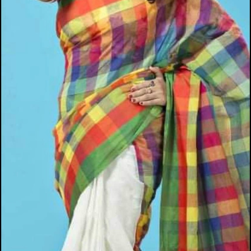 Multi colored saree